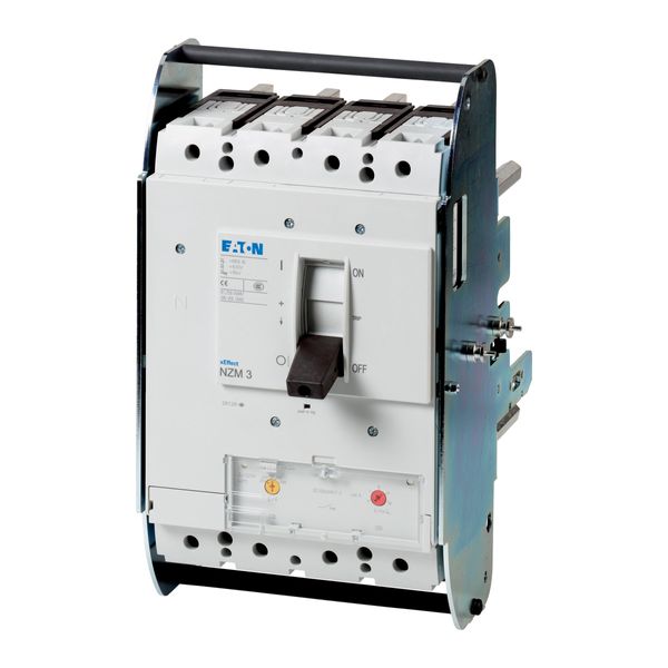 Circuit-breaker, 4p, 320A, 200A in 4th pole, withdrawable unit image 2