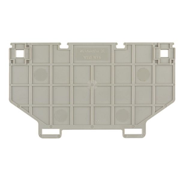 Partition plate (terminal), End and intermediate plate, 101.8 mm x 58. image 1