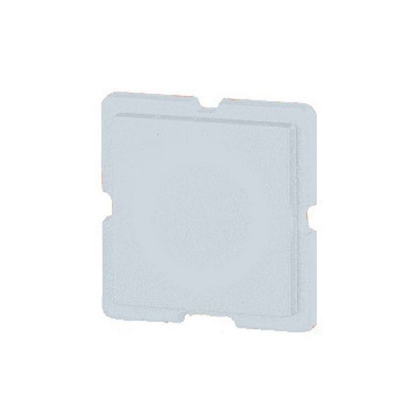 Button plate, 25 x 25 mm, white image 4