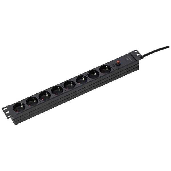 Power strip 19 inches
with shutter
with overloadin image 1