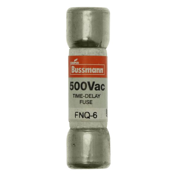 Fuse-link, LV, 6 A, AC 500 V, 10 x 38 mm, 13⁄32 x 1-1⁄2 inch, supplemental, UL, time-delay image 5