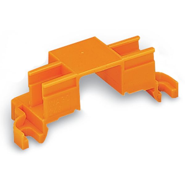 Mounting carrier for 4 connectors 243 Series orange image 2