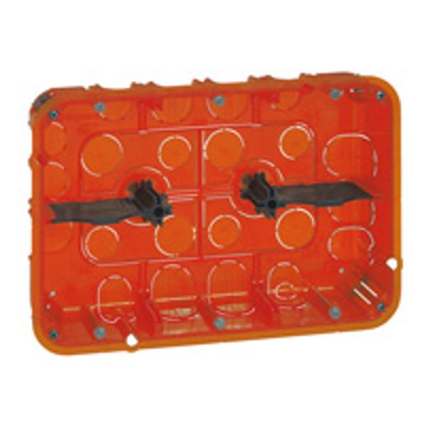 Flush mounting box Batibox - depth 50 mm - 213 x 142 mm - multi-material image 1