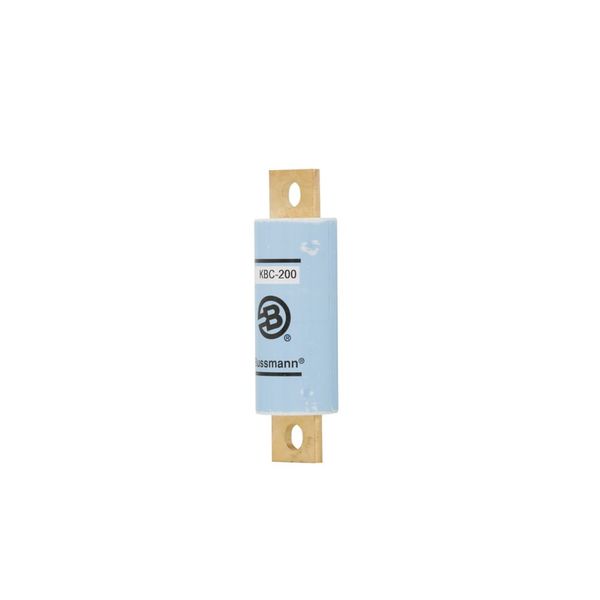 Eaton Bussmann series KBC semiconductor fuse, 1500 Vdc, 150A, 200 kAIC, Non Indicating, Semiconductor fuse, Stud image 1