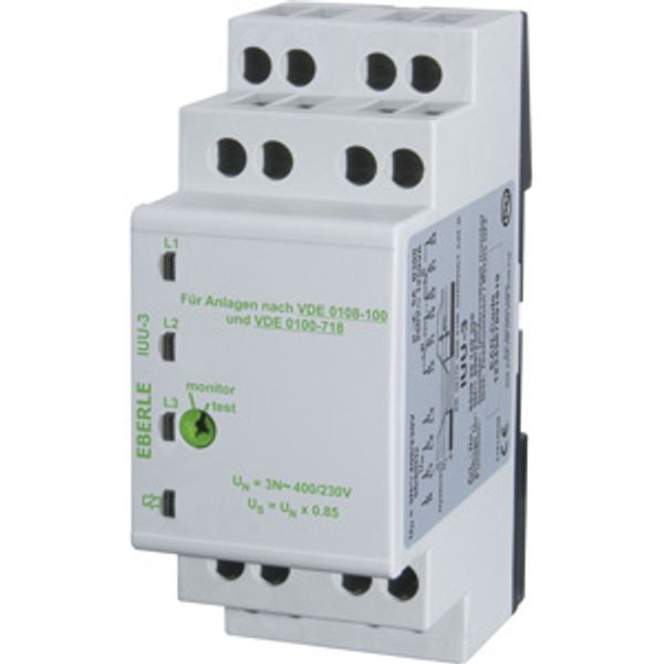 Undervoltage monitoring relay AC 3 (N) 400/230 V, 2W, 5 A image 2