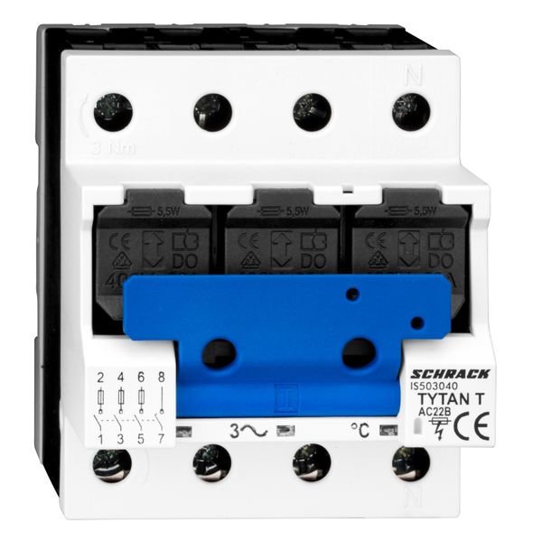 TYTAN T, D02 Fuse switch disconnector, 3+N, 63A image 5