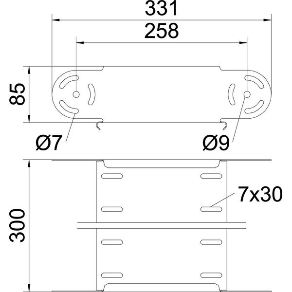 RGBEV 830 FS Adjustable bend element vertical 85x300 image 2