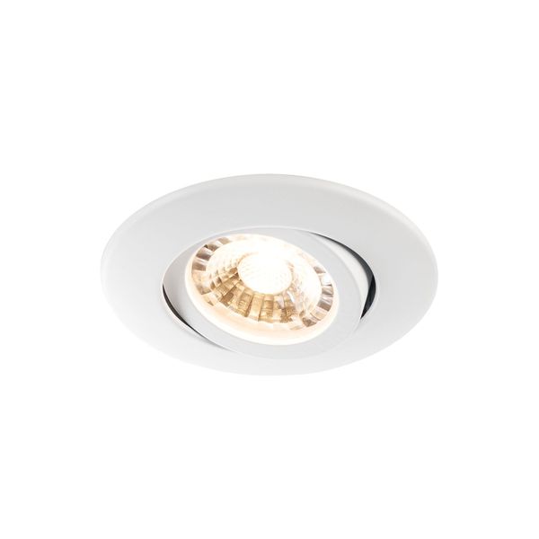 EASY-INSTALL SLIM LED, indoor recessed ceiling light, 2700K, white image 1