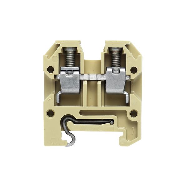 Feed-through terminal block, Screw connection, 4 mm², 400 V, 32 A, Num image 1