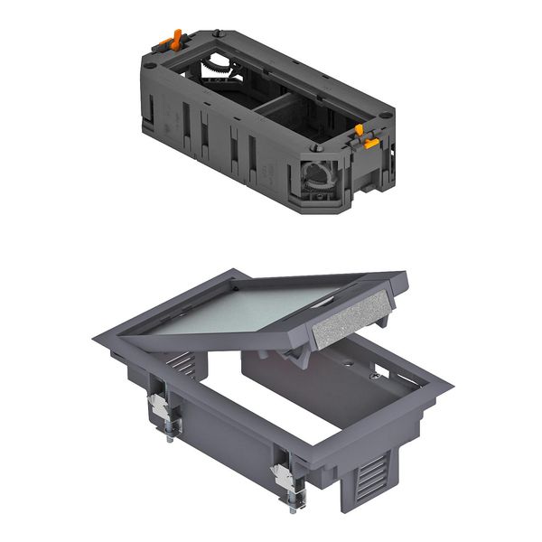 GES2 KU 7011 Service outlet construct. set for duct mounting image 1