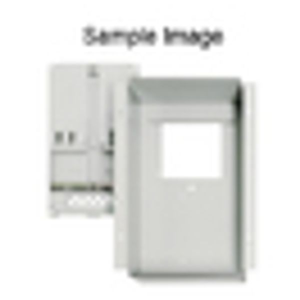 Meter box insert 18 Modul heights / 2-rows, 10 meter panels image 2