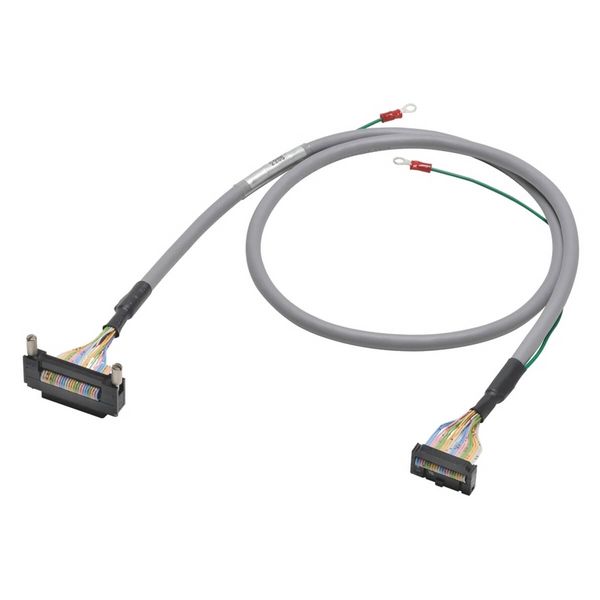 I/O connection cable, with shield connection, FCN24 to MIL20 for G70A- image 3