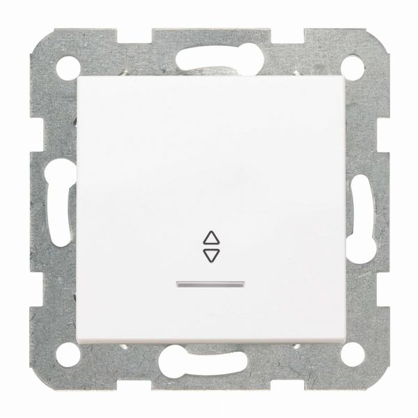Karre-Meridian White (Quick Connection) Illuminated Two Way Switch image 1