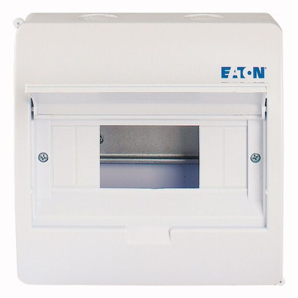 ECO Compact distribution board, surface mounted, 1-rows, 8 MU, IP40 image 1