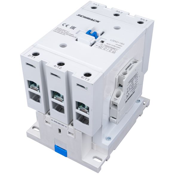 Contactor 3-pole, CUBICO Grand, 55kW, 115A, 1NO+1NC, 230VAC image 6