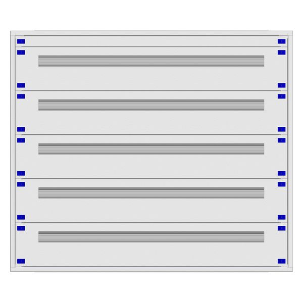 Distribution board insert KVN 60mm, 5-21K, 5-rows image 1