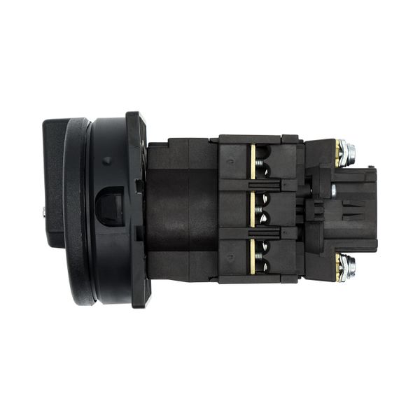 Main switch, P1, 25 A, flush mounting, 3 pole, STOP function, With black rotary handle and locking ring, Lockable in the 0 (Off) position image 34