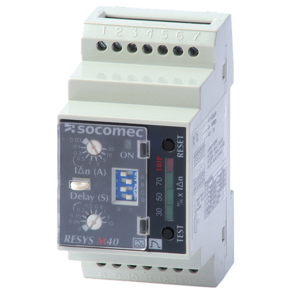 Differential relay RESYS M40 A type 400VAC image 2