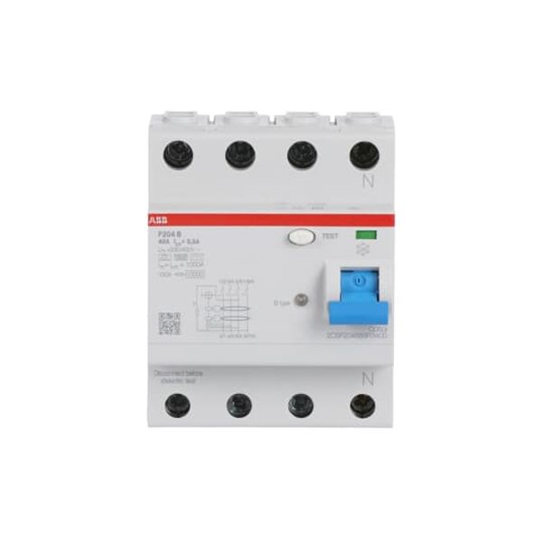 F204 B-40/0.3 Residual Current Circuit Breaker 4P B type 300 mA image 6