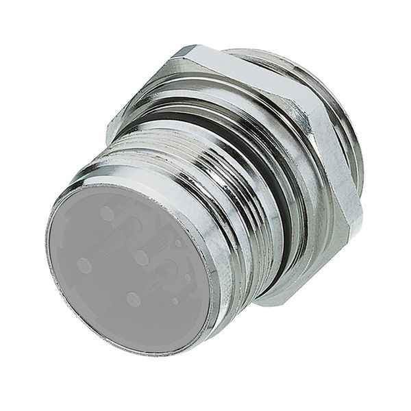 Housing (circular connector), M23, Copper-zinc alloy, IP67, IP69K image 1