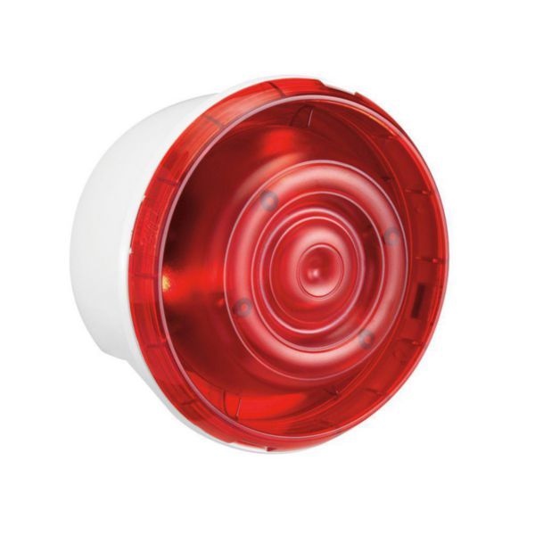 DSAF surface-mounted fire alarm sounder with IP65 IK07 light warning device image 1