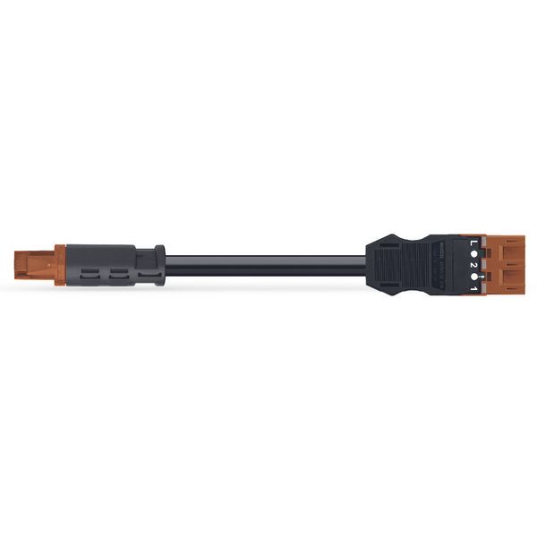pre-assembled adapter cable;Eca;Socket/plug MIDI;brown image 1
