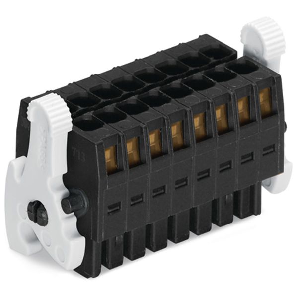 1-conductor female connector, 2-row CAGE CLAMP® 1.5 mm² black image 3