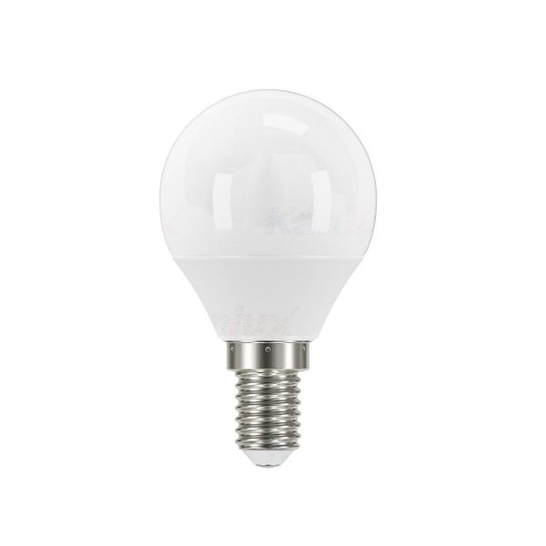 LED lamp, IQ-LED G45E14 5,5W-NW, 5,5W, 490lm, 4000K, E14 image 1