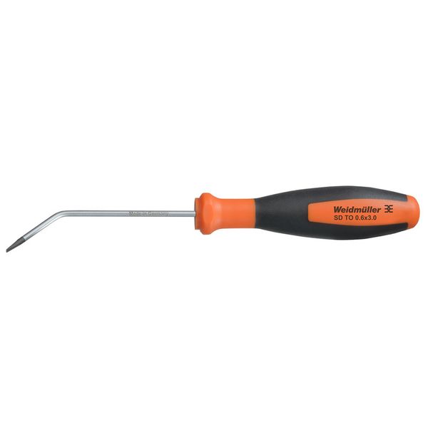 Slotted screwdriver, Blade thickness (A): 0.6 mm, Blade width (B): 3 m image 1