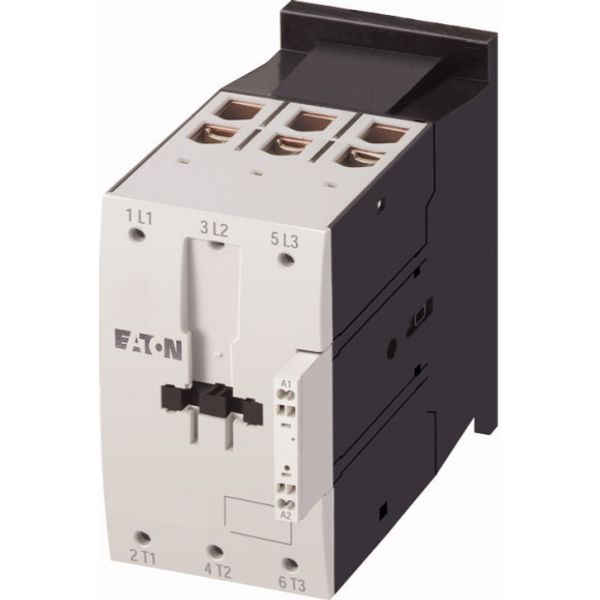 Contactor, 3 pole, 380 V 400 V 45 kW, 230 V 50 Hz, 240 V 60 Hz, AC operation, Spring-loaded terminals image 1