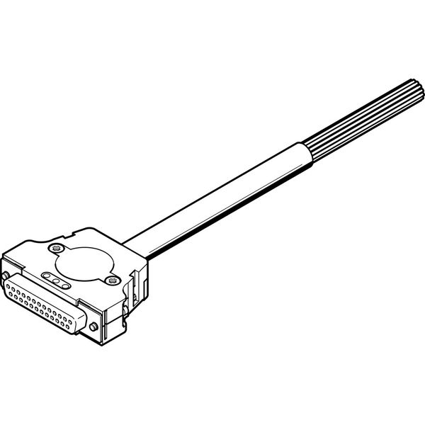 NEBV-S1G25-K-10-N-LE25 Connecting cable image 1