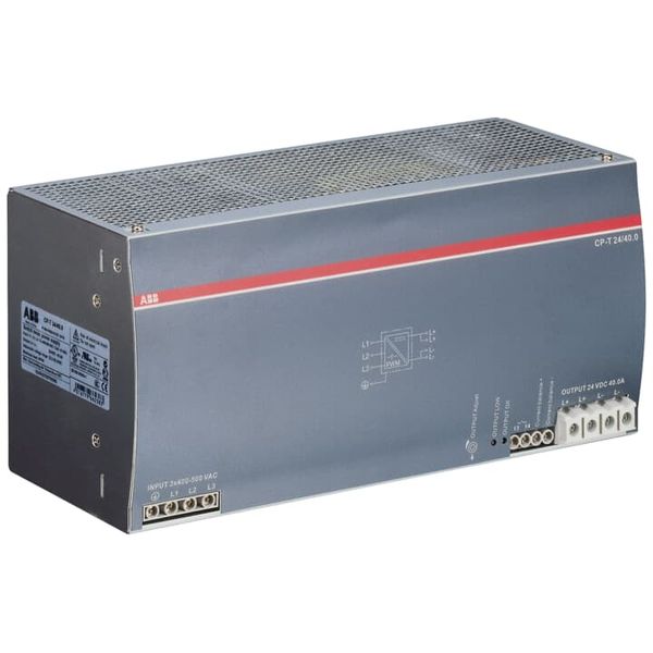 CP-T 24/40.0 Power supply In: 3x400-500VAC Out: 24VDC/40.0A image 2