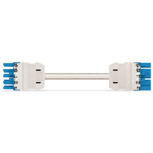 pre-assembled interconnecting cable;Eca;Socket/plug;blue image 3