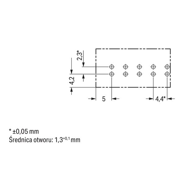 Plug for PCBs straight 5-pole white image 6