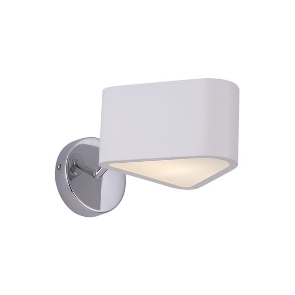 Modern Brianne Wall lamp Chrome image 1