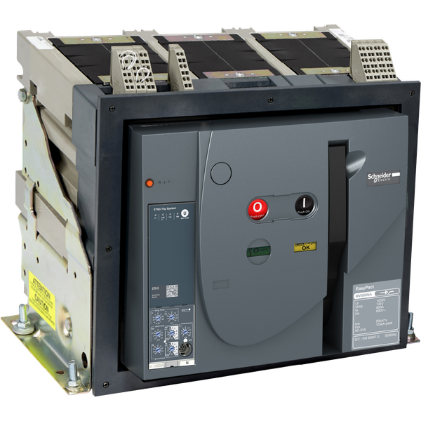 EP MVS CB 1600A 50kA 3P MF ET2 fixed manual circuit breaker image 4