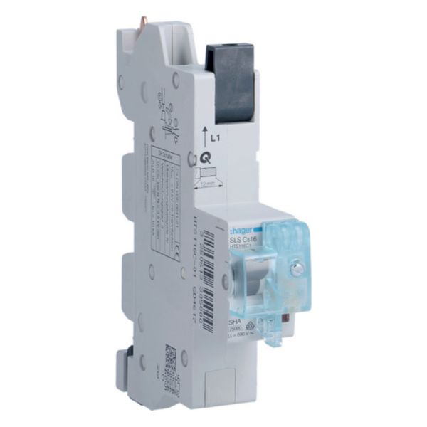 SLS switch 1 pole Cs characteristic 16A for busbar QuickConnect L1 image 1