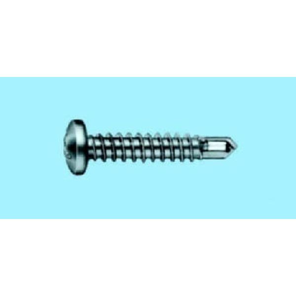 Self tapping screw 3.9x16 Flat head cross image 1