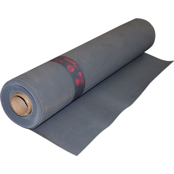 Insulating rubber mat 2 mm x 1 m x 10 m image 1