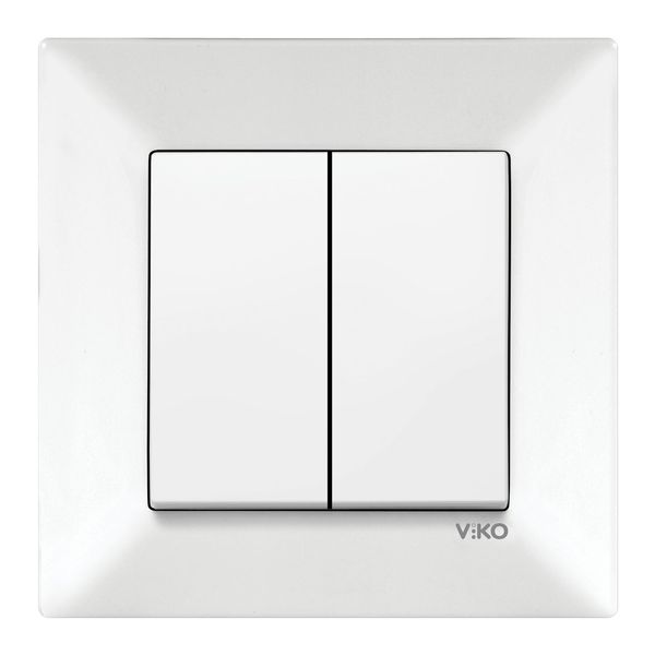 Meridian White Dual Switch image 1