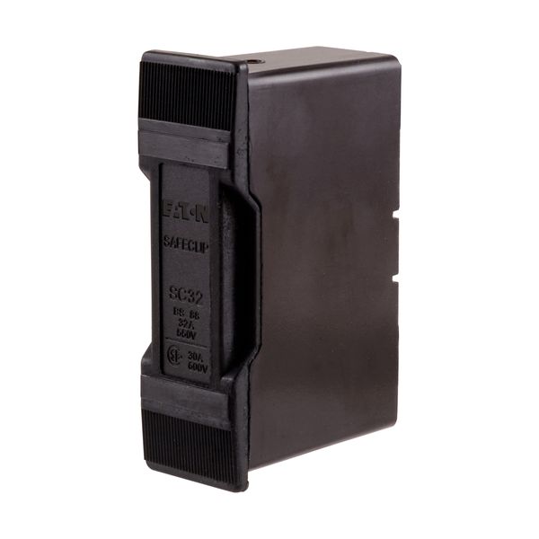 Fuse-holder, LV, 32 A, AC 550 V, BS88/F1, 1P, BS, front connected, black image 10