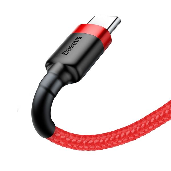Cable USB A plug - USB C plug 0.5m QC3.0 red+red BASEUS image 6