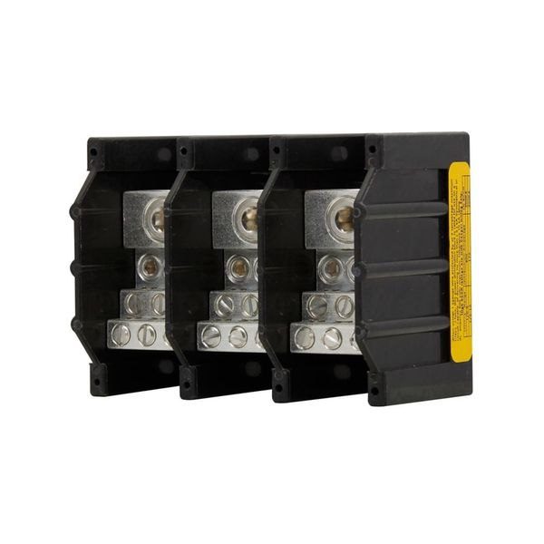 Terminal block, low voltage, 310 A, AC 600 V, DC 600 V, 3P, UL image 21