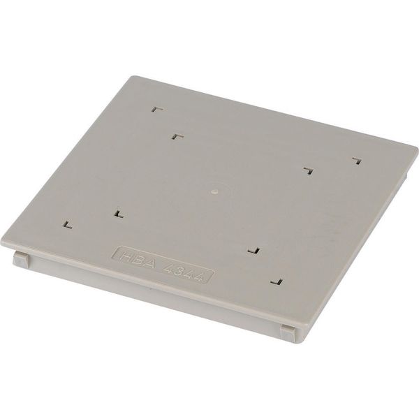 Retaining frame, blank panel, for measuring instrument section 96x96mm image 3