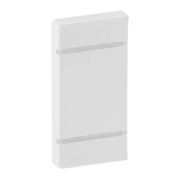 Cover plate Valena Life - without marking - either side mounting - white image 1