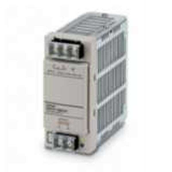 Power supply, 90W, 100-240 VAC input, 24 VDC 3.75A output, DIN rail mo image 2