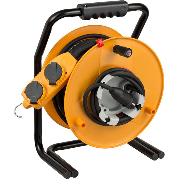 Brobusta G Bretec IP44 cable reel for site & professional with powerblock 40m H07RN-F 3G2,5 *FR* image 1