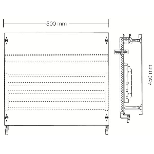 ED92SA Busbar und terminals 450 mm x 500 mm x 200 mm , 00 , 2 image 6