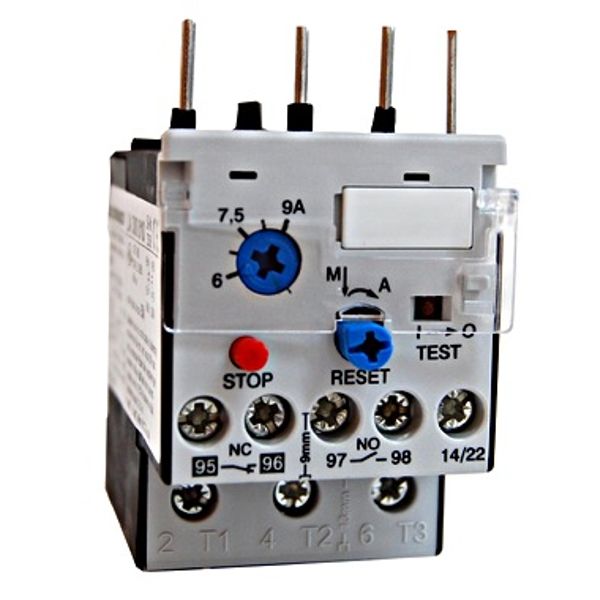 Motor protection relay 6-9A U3/32 Manual/Automatic-Reset image 1