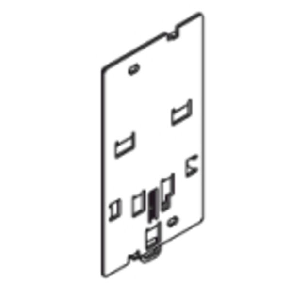 KIT DIN50022 PLATE FOR MOS A,MOUT. T1-2 image 1